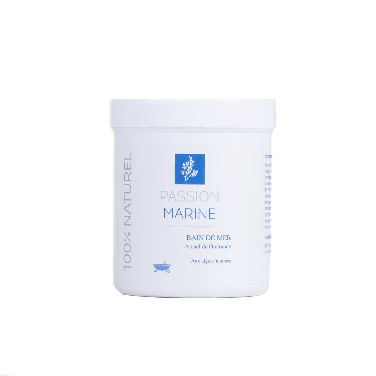 Passion Marine Bain de Mer – 100% natuurlijk badzout met Guérande zeezout