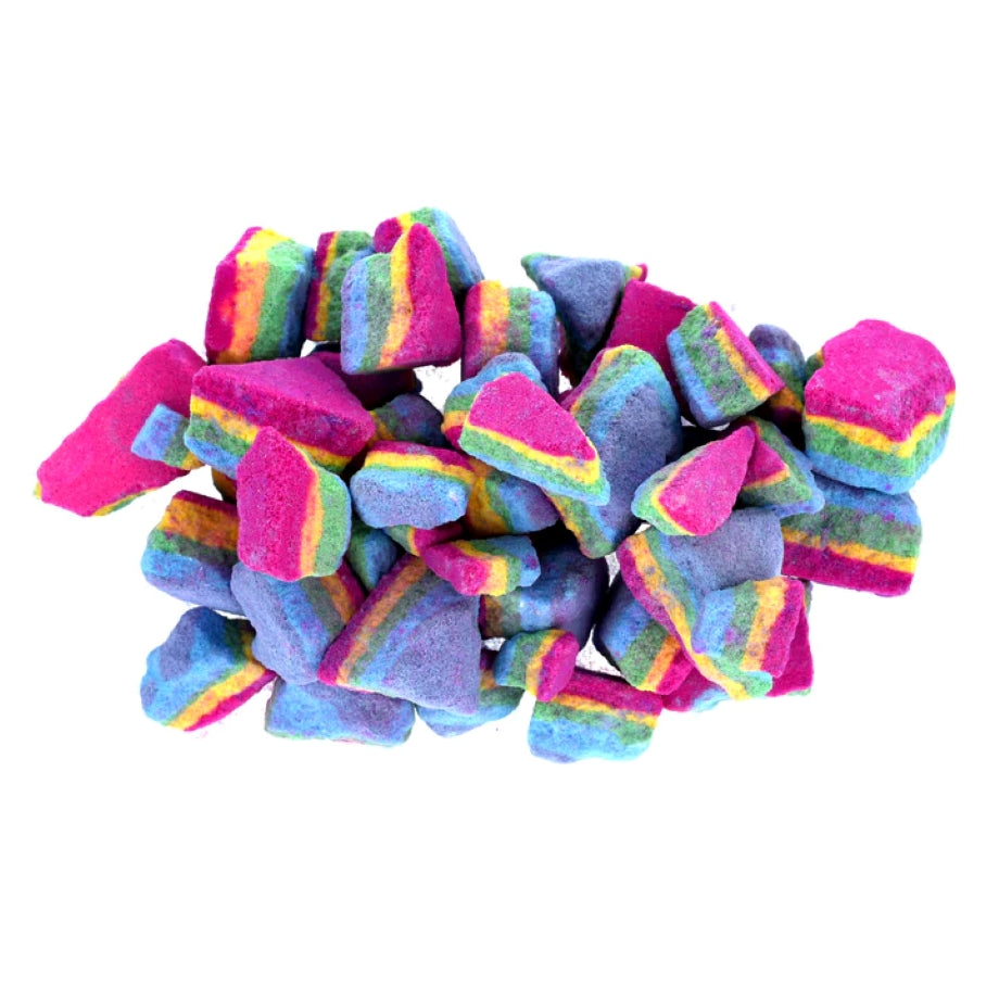 Bomb Cosmetics Rainbow Glow Bath Rocks – vrolijke bath rocks met geranium & zoete sinaasappel