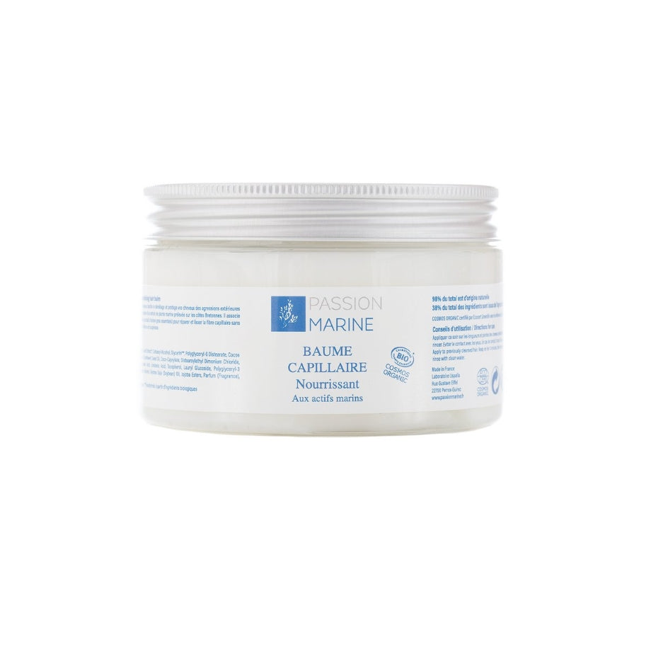 Baume Capillaire Nourrissant Passion Marine – voedende haarbalsem met muntwater, kokosolie en vitamine F voor glanzend, soepel haar