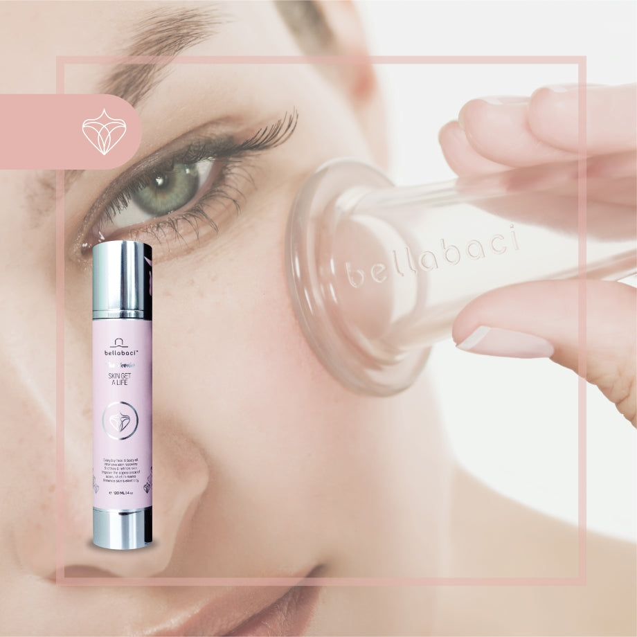 Wellnessritueel van Bellabaci – Skin Get A Life Genie, facial cup 