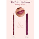 Cent Pur Cent Berry Crush lipcombinatie met Waterproof Lip Pencil Nude Berry en Hydra Plump Lip Stylo BerryKiss