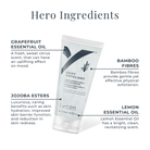 Lycon Body Exfoliant ingrediënten exfoliërend en huidvernieuwend effect