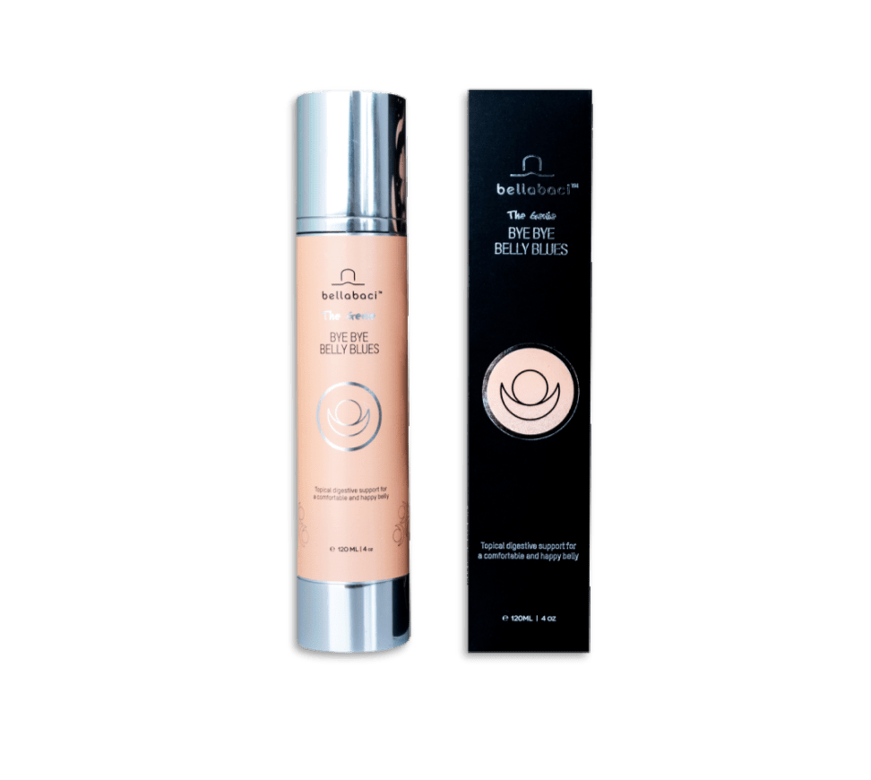 Bellabaci Bye Bye Belly Blue Genie – wellnessolie voor ontspanning van buik en onderrug