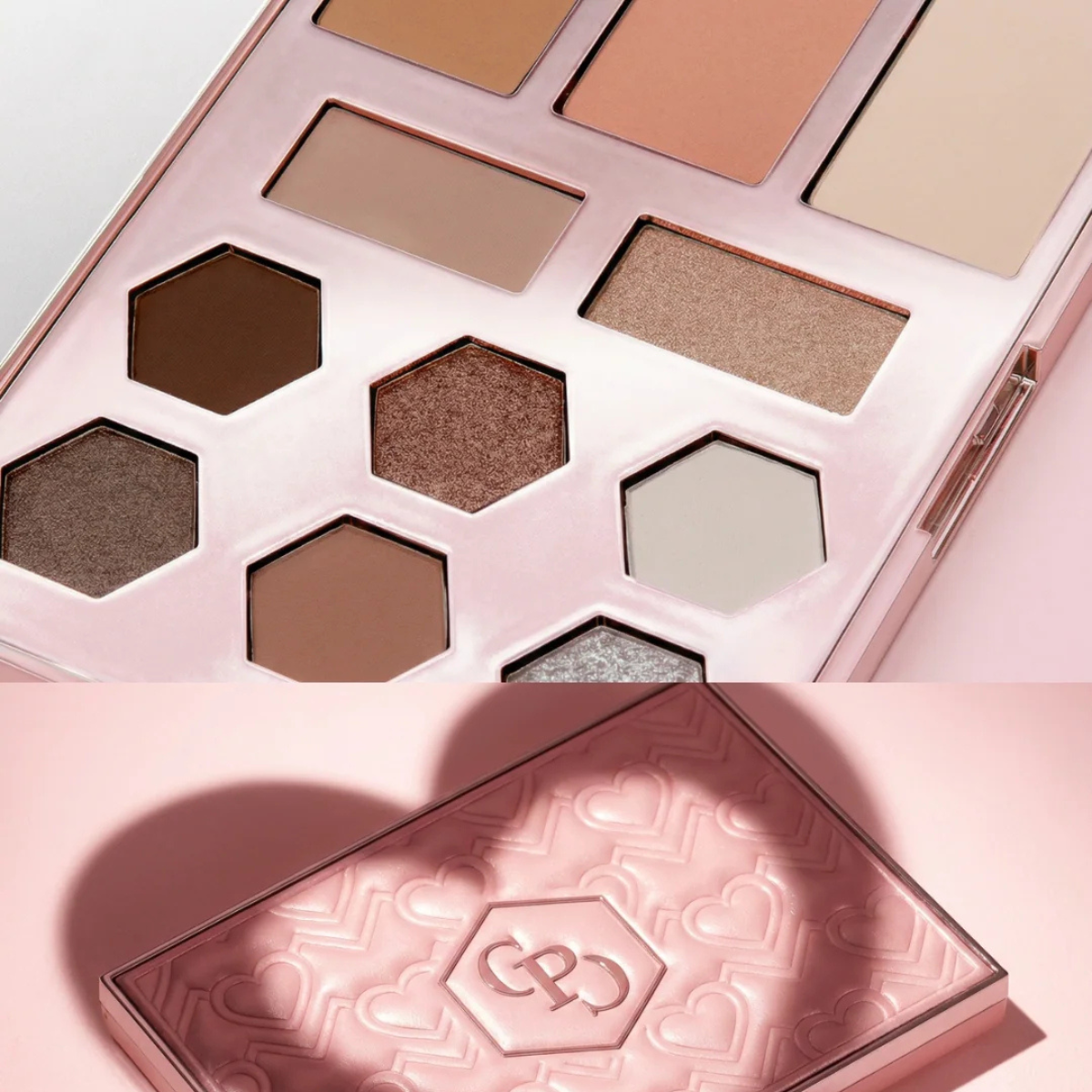 Cent Pur Cent Self-Love Confidence Face Palette met oogschaduw, blush en bronzer, een luxe make-upcadeau voor iedere beautyliefhebber.