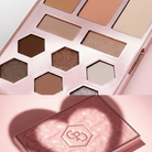 Cent Pur Cent Self-Love Confidence Face Palette met oogschaduw, blush en bronzer, een luxe make-upcadeau voor iedere beautyliefhebber.