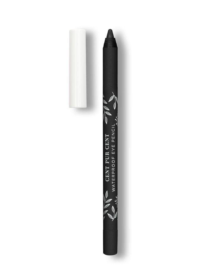 Cent Pur Cent Waterproof Eye Pencil Noir – oogpotlood met zachte punt