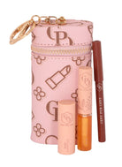 Cent Pur Cent Espresso Kiss Kit met mini lipstick, lip pencil, lip oil en roze etui