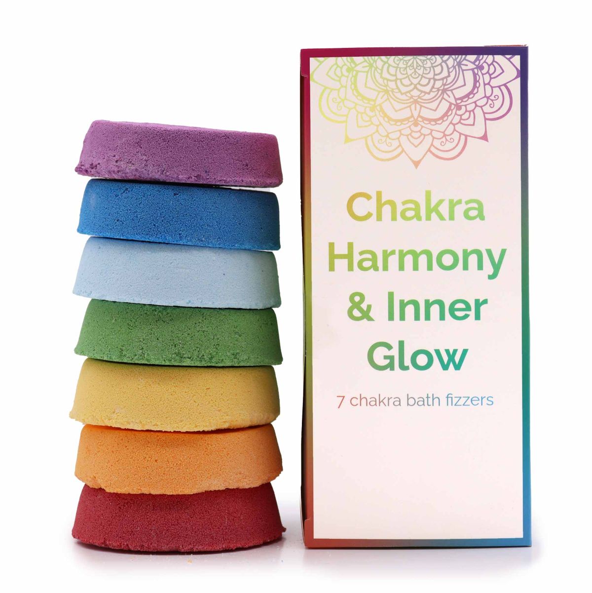 Chakra Badbruisers Harmony & Inner Glow set met 7 kleuren