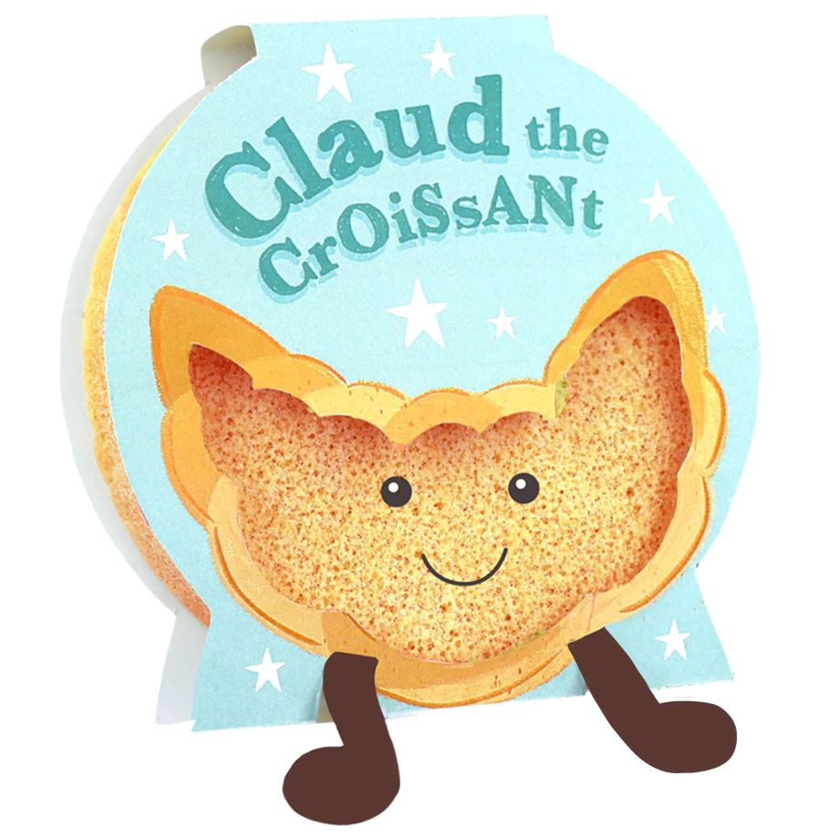 Bomb Cosmetics Cloude the Croissant Buddy Buffer 100 g – zeepspons met warme croissantgeur