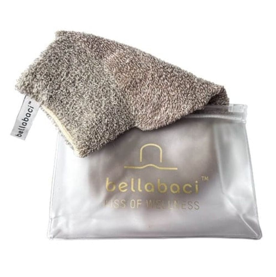 Bellabaci Copper Mitt scrubhandschoen met koperdraad voor het lichaam
