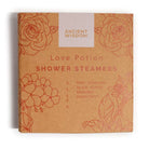 Verpakking Ancient Wisdom Love Potion douche steamers