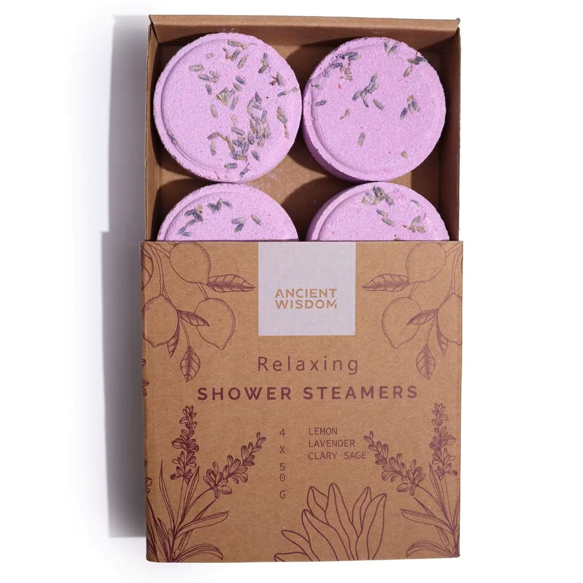 Ancient Wisdom Relaxing douche steamers in cadeauverpakking