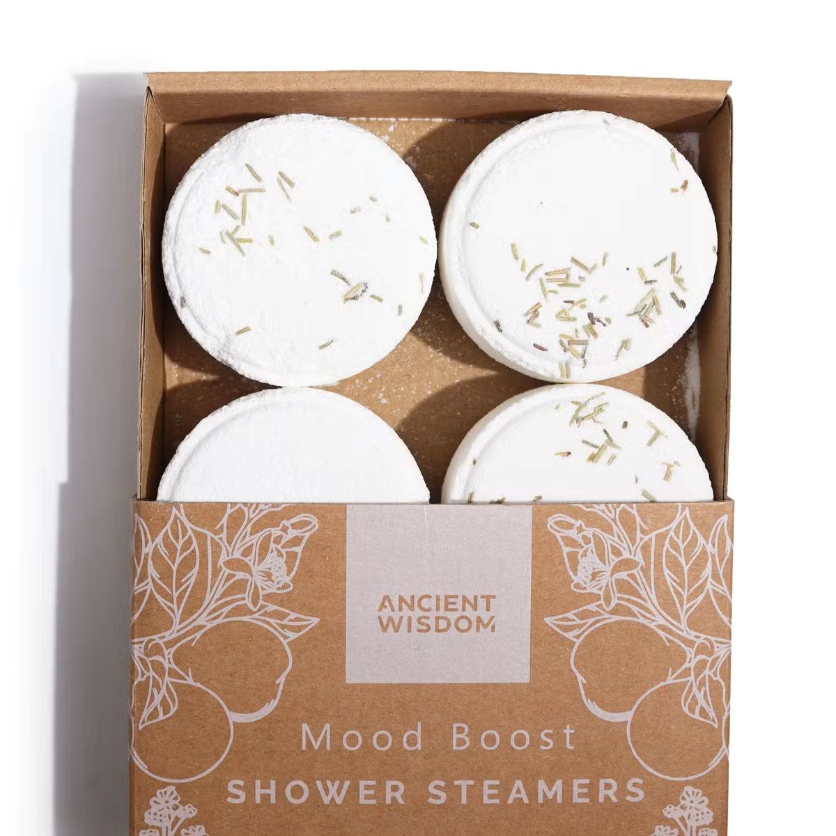 Ancient Wisdom Mood Boost douche steamers – 4 stuks