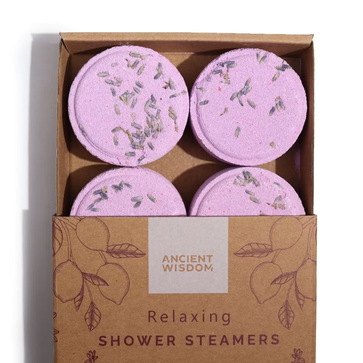 Ancient Wisdom Relaxing douche steamers – 4 stuks