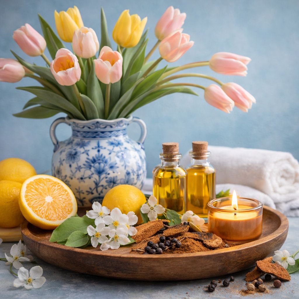 Tulip & Yuzu waxmelt – frisse wellnessgeur met yuzu, tulp en pioenroos