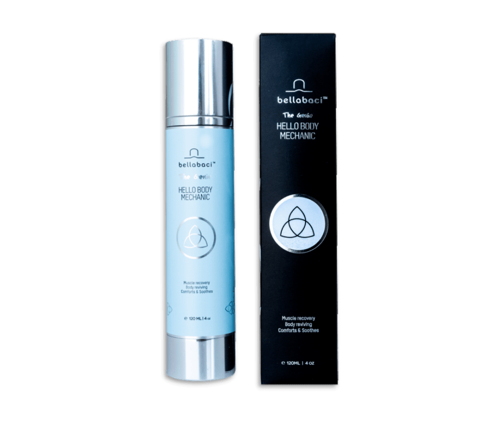 Bellabaci Hello Body Mechanic Genie – wellnessolie voor ontspanning van spieren en gewrichten
