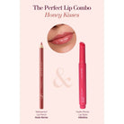 Cent Pur Cent Nude Nectar Lip Pencil gecombineerd met Hydra Plump Lip Stylo HibisKiss voor een natuurlijke nude liplook