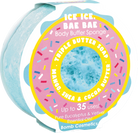 Bomb Cosmetics Ice Ice Bae Bae Body Buffer – exfoliërende spons met shea-, cacao- en mangoboter, eucalyptus- en vetiverolie