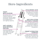 Lycon Skin Care crème ingrediënten peptiden en hydraterende werking