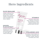 Lycon Skin Rejuvenating Mask ingrediënten hydraterend en voedend 