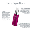 Lycon Skin Revitalising Hyaluron + B5 Booster Serum ingrediënten hyaluronzuur en vitamine B5