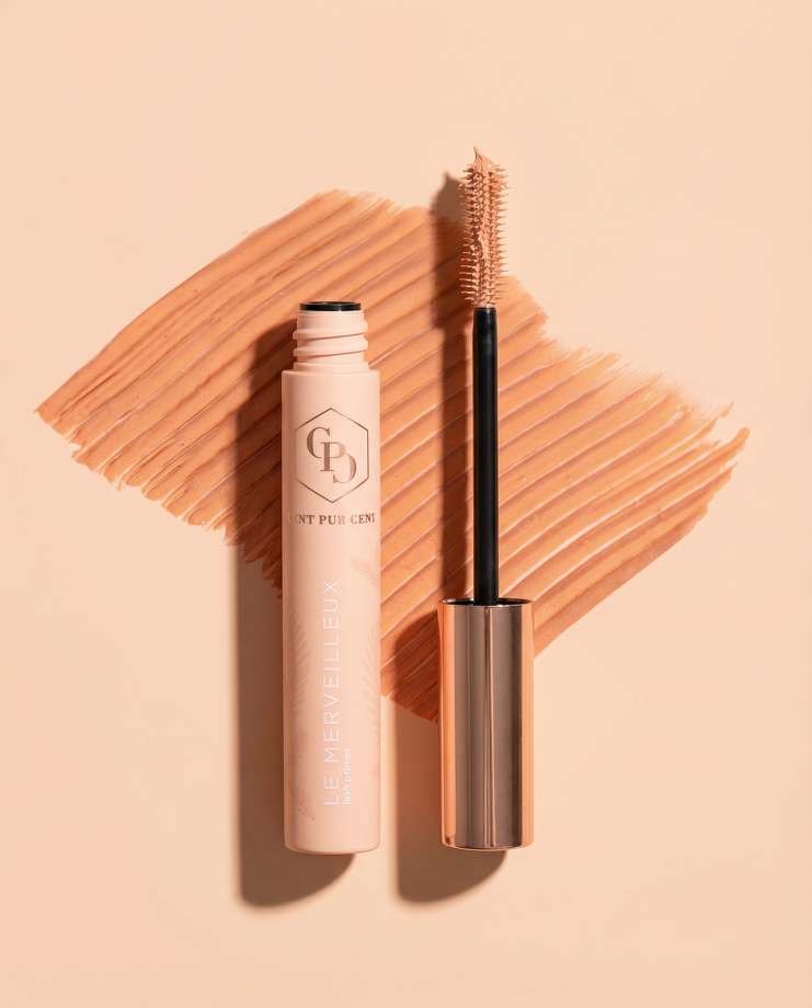 
Cent Pur Cent Lash Primer Le Merveilleux Peach met vezels voor voller ogende wimpers