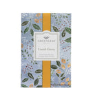 Greenleaf Laurel Grove geurzakje met botanisch dessin in blauw en groen
