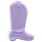 Lila cowboylaars-bruisbal Lavender Rodeo van Bomb Cosmetics met lavendel- en marjoleinolie.