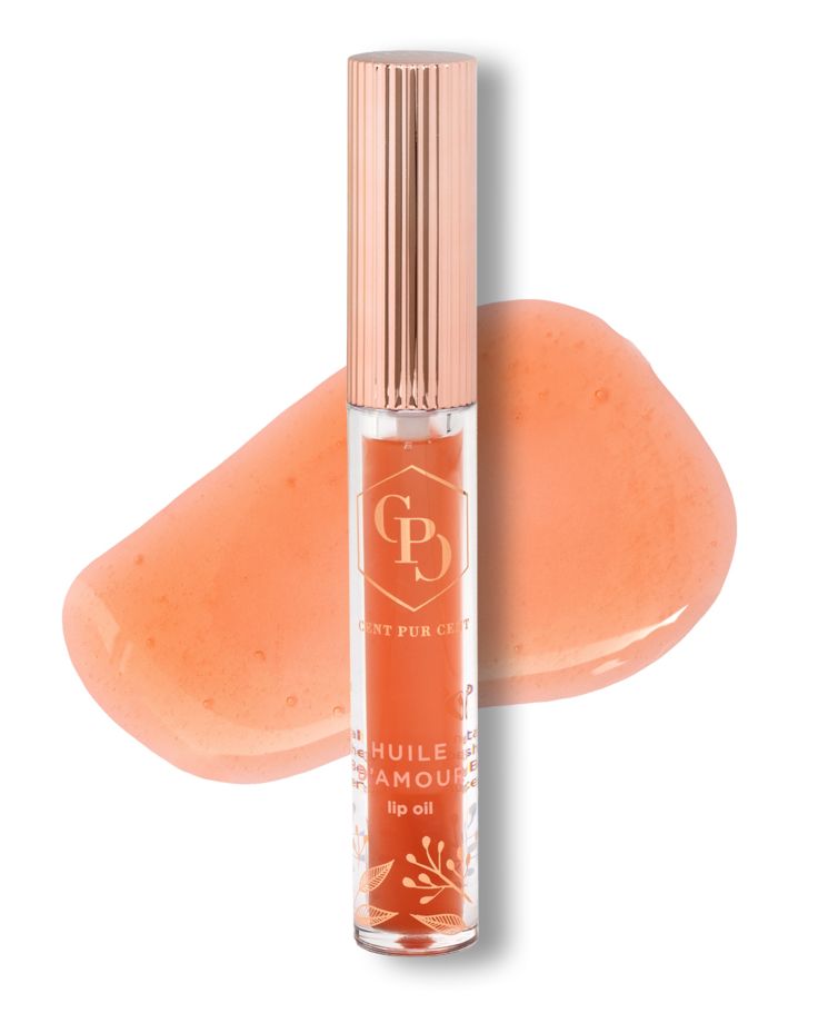 Cent Pur Cent Lip Oil Caramel – verzorgende lipolie met warme glans