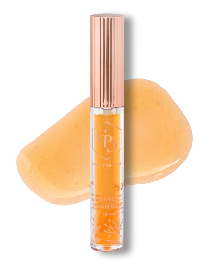Cent Pur Cent Lip Oil Honey – verzorgende lipolie met warme glans