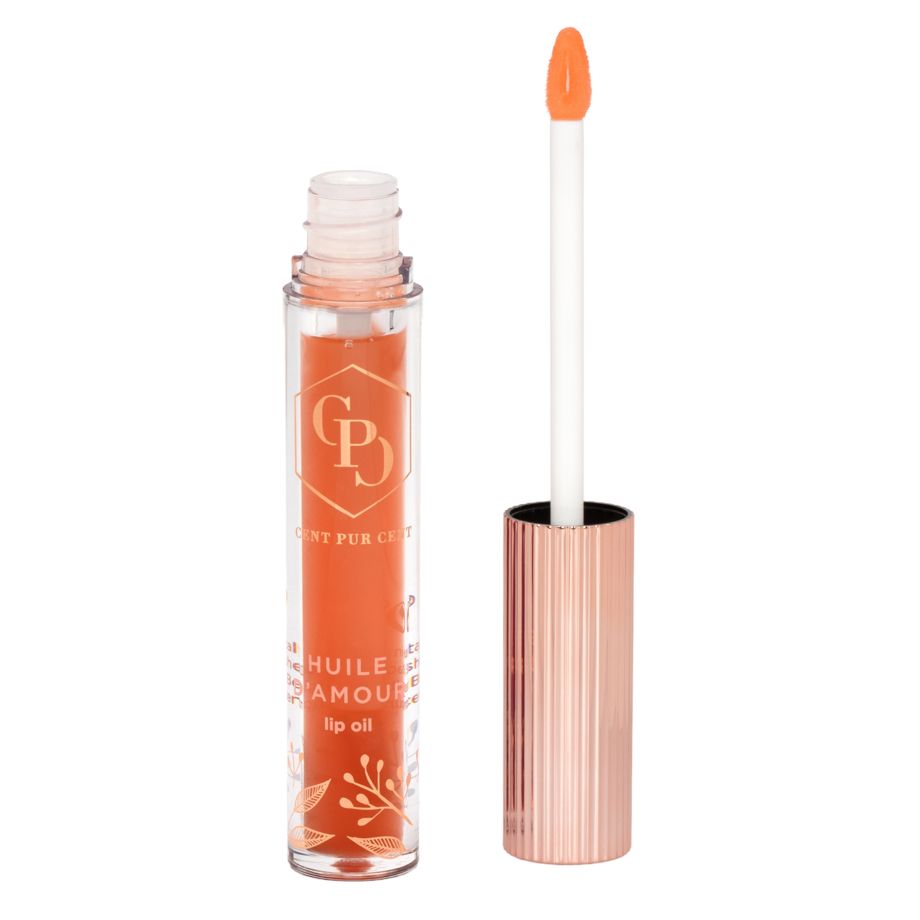 Cent Pur Cent Lip Oil Caramel met applicator – zachte applicator voor gelijkmatige applicatie