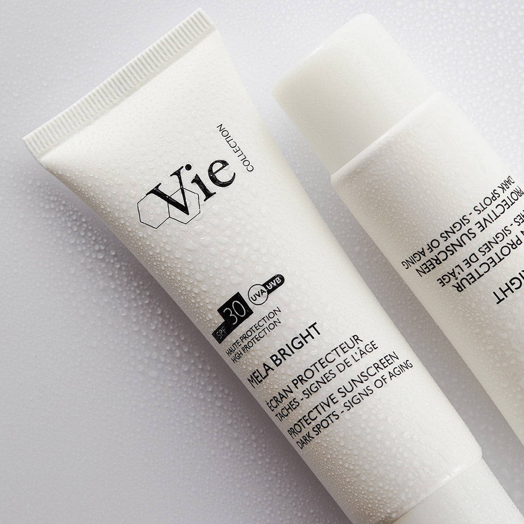 Mela Bright SPF30 van Vie Collection tegen pigmentvlekken en UV-schade