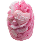 Bomb Cosmetics P.S. I Love You Bath Mallow roze met hartdecoratie