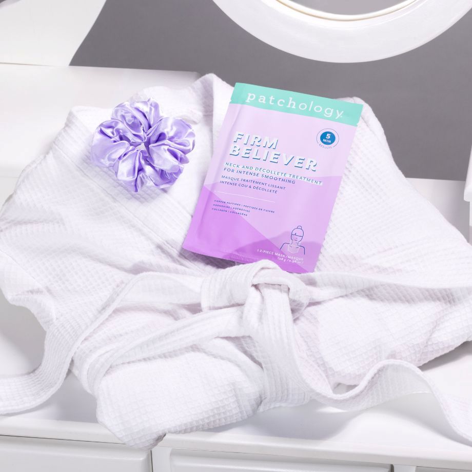 Patchology Firm Believer Neck & Décolleté masker selfcare moment voor gladde en soepele huid