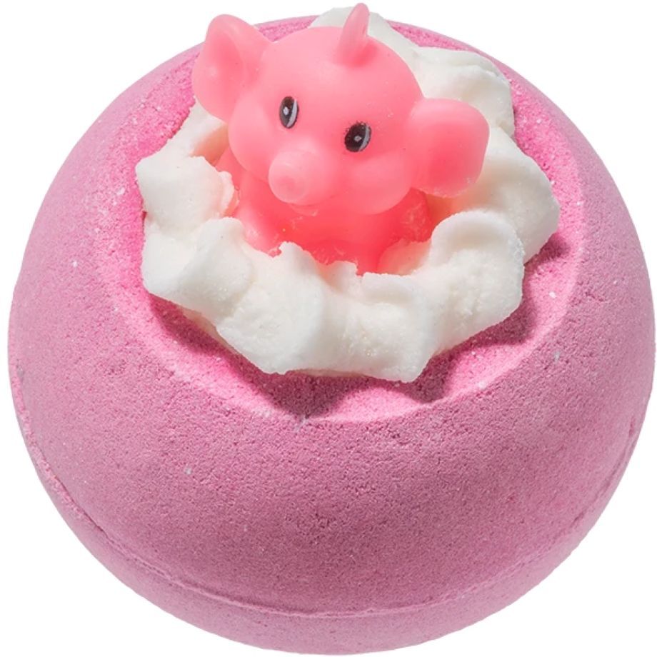 Pink Elephants & Lemonade Bath Blaster roze bruisbal met sheaboter en klein olifantje