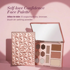 Luxe roze Cent Pur Cent Self-Love Confidence make-uppalette met elegant reliëfdesign uit de Self-Love collectie.