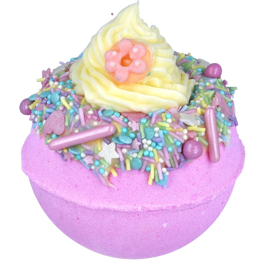 Bomb Cosmetics Sweet Like You Bath Blaster – zoete bruisbal met vanille en pastelkleuren