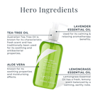 Lycon Ingrown X-IT Foaming Gel ingrediënten salicylzuur en tea tree werking