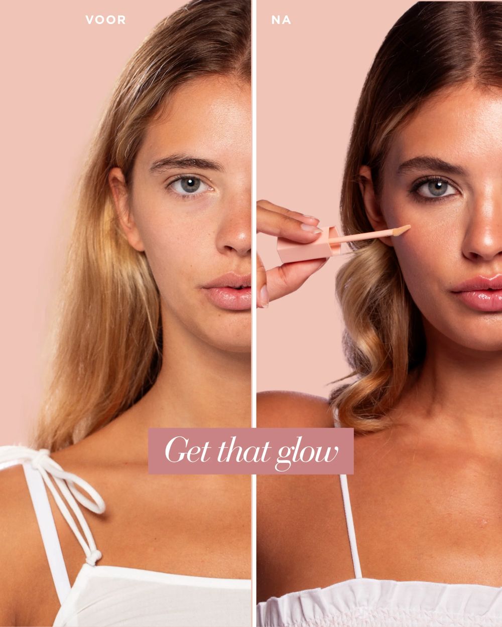 Cent Pur Cent Holy Glowy Foundation – natuurlijke make-up look met gezonde glow.