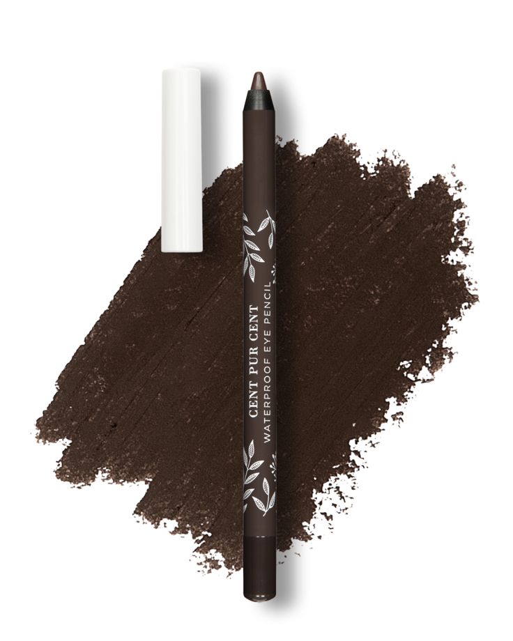 Cent Pur Cent Waterproof Eye Pencil Chocolat – waterproof oogpotlood in intens bruin