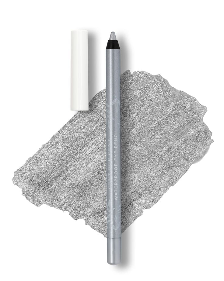 Cent Pur Cent Waterproof Eye Pencil Gris-Brillante – waterproof oogpotlood in zilvergrijze tint met lichte glans