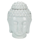 Witte keramische Buddha wax brander voor wax melts en geurolie van Feel So Pure