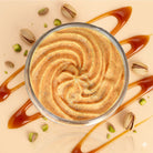 Bomb Cosmetics Sun of Brazil Whipped Soap met romige swirl, pistache en karameltonen