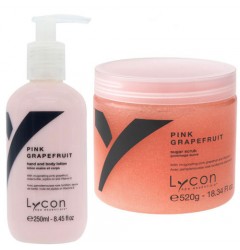 Pink Grapefruit Sugar Scrub & Bodylotion Lycon