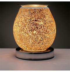 Electrische Touch Wax Melt Lamp Crackelee Gouden Mozaiek 